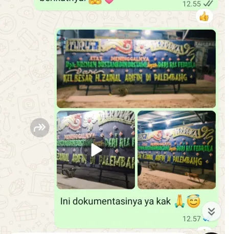 Pengiriman Papan Bunga Duka Sokowaten Banyuurip