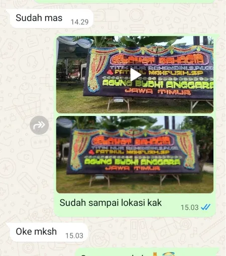 Pengiriman Papan Bunga Sokowaten Banyuurip