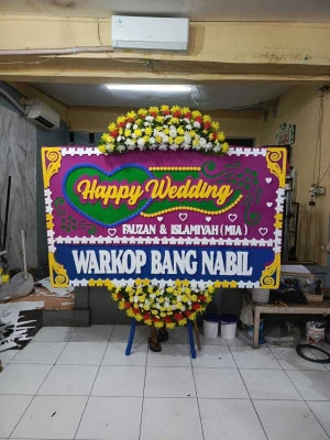 Papan Bunga di Sokowaten Banyuurip