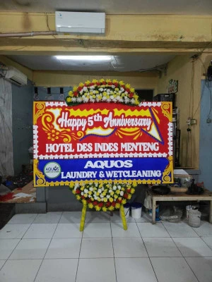Papan Bunga di Sokowaten Banyuurip